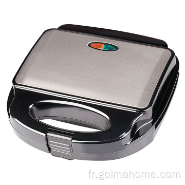 Vente chaude Fournir Deep Fill Sandwich Maker Non-Stick / Céramique Revêtement Sandwich Press Pain Pain Toaster Gaufre Grand Plaque Maker Maker Maker